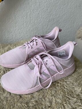 Adidas Women's Baby Pink Mesh Running Sneakers